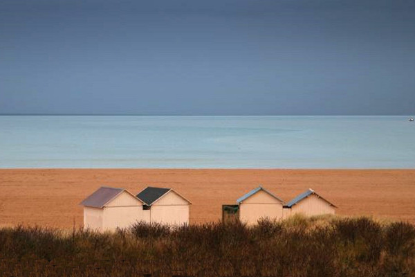 Plage de sable de Riva Bella à Ouistreham